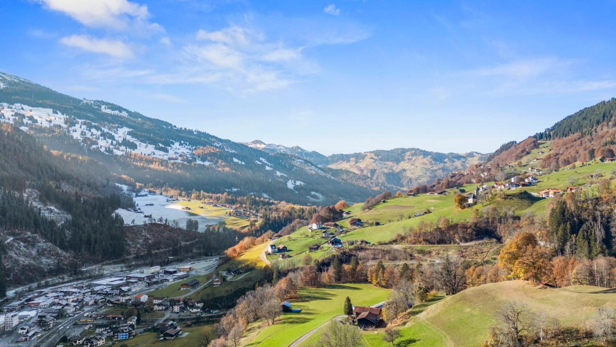 Gemuetliches Chalet Mit Privater Sauna Und Schoener Aussicht Küblis Eksteriør billede