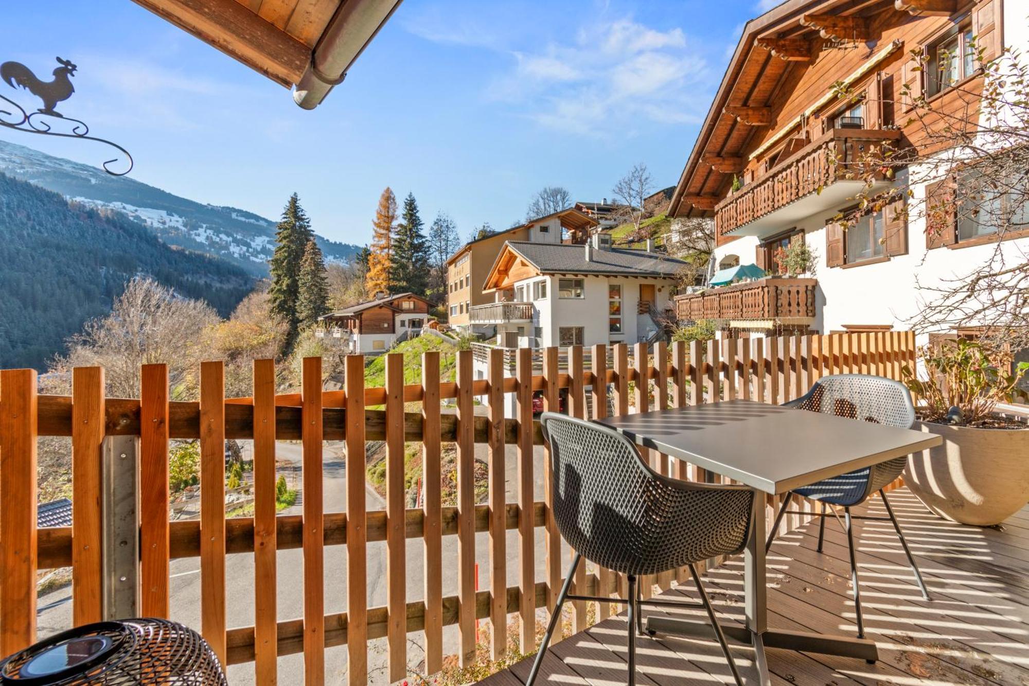 Gemuetliches Chalet Mit Privater Sauna Und Schoener Aussicht Küblis Eksteriør billede