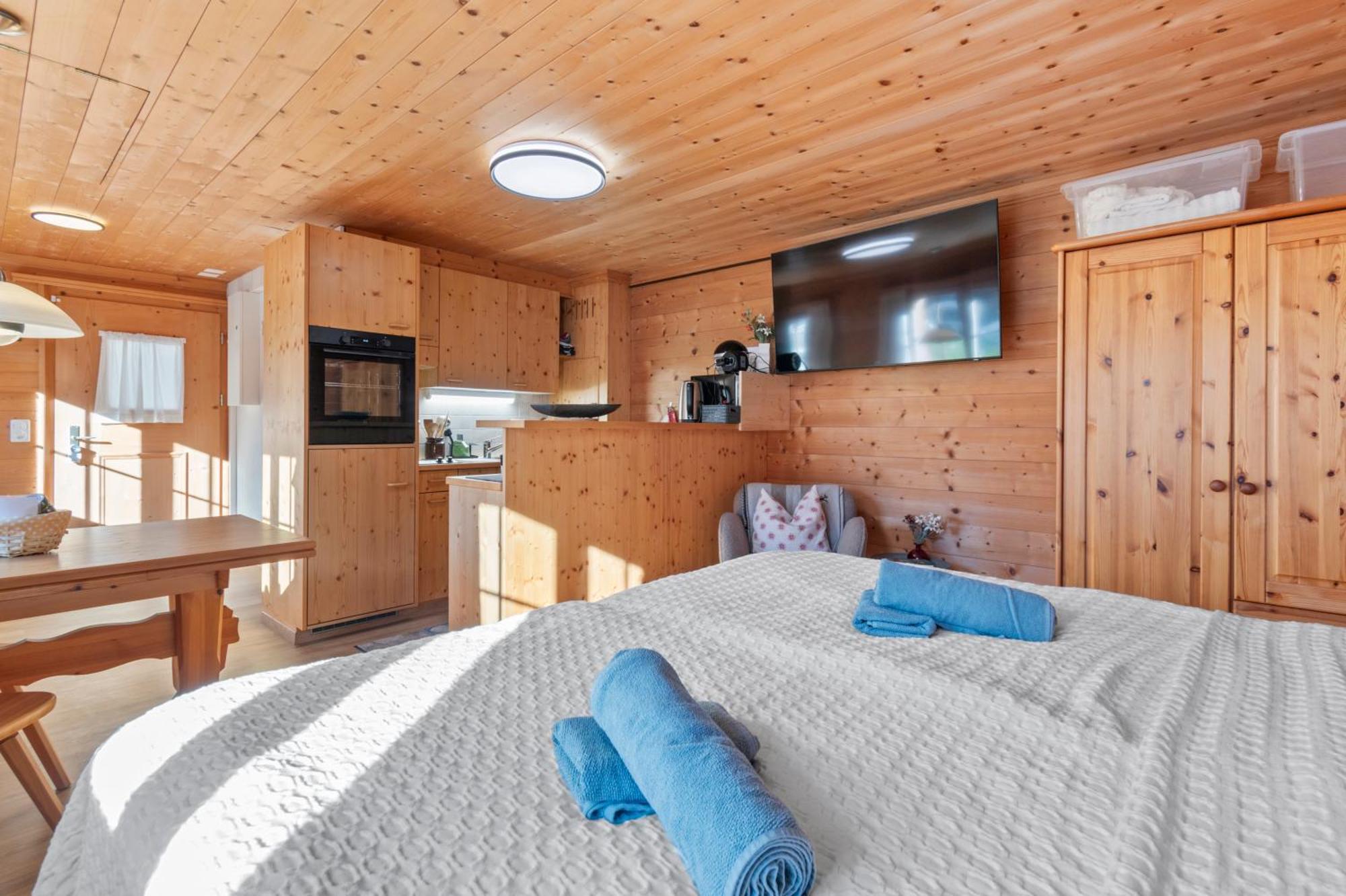Gemuetliches Chalet Mit Privater Sauna Und Schoener Aussicht Küblis Eksteriør billede