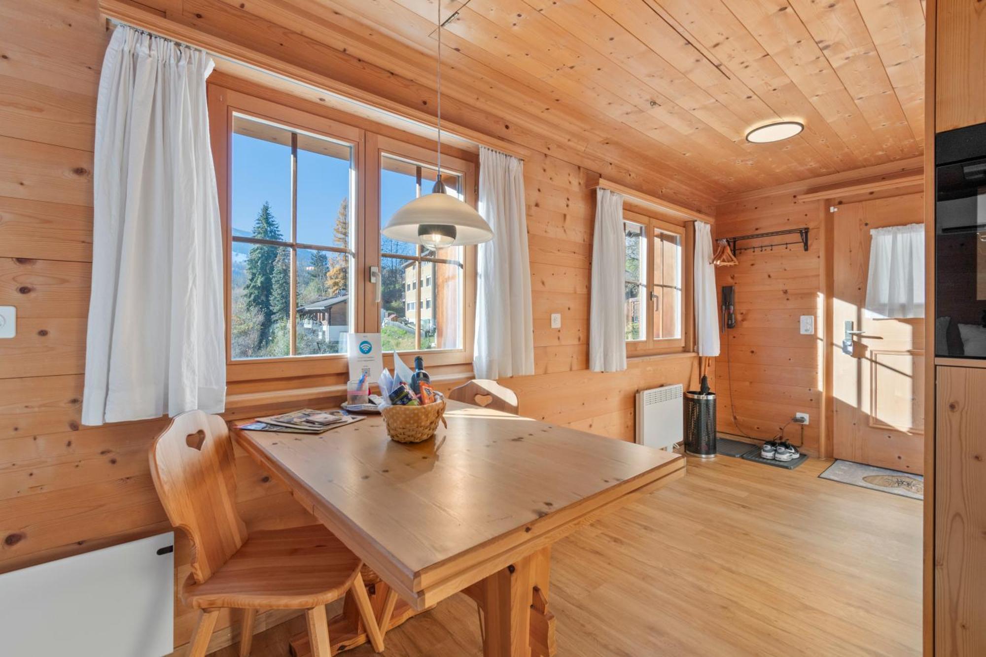 Gemuetliches Chalet Mit Privater Sauna Und Schoener Aussicht Küblis Eksteriør billede