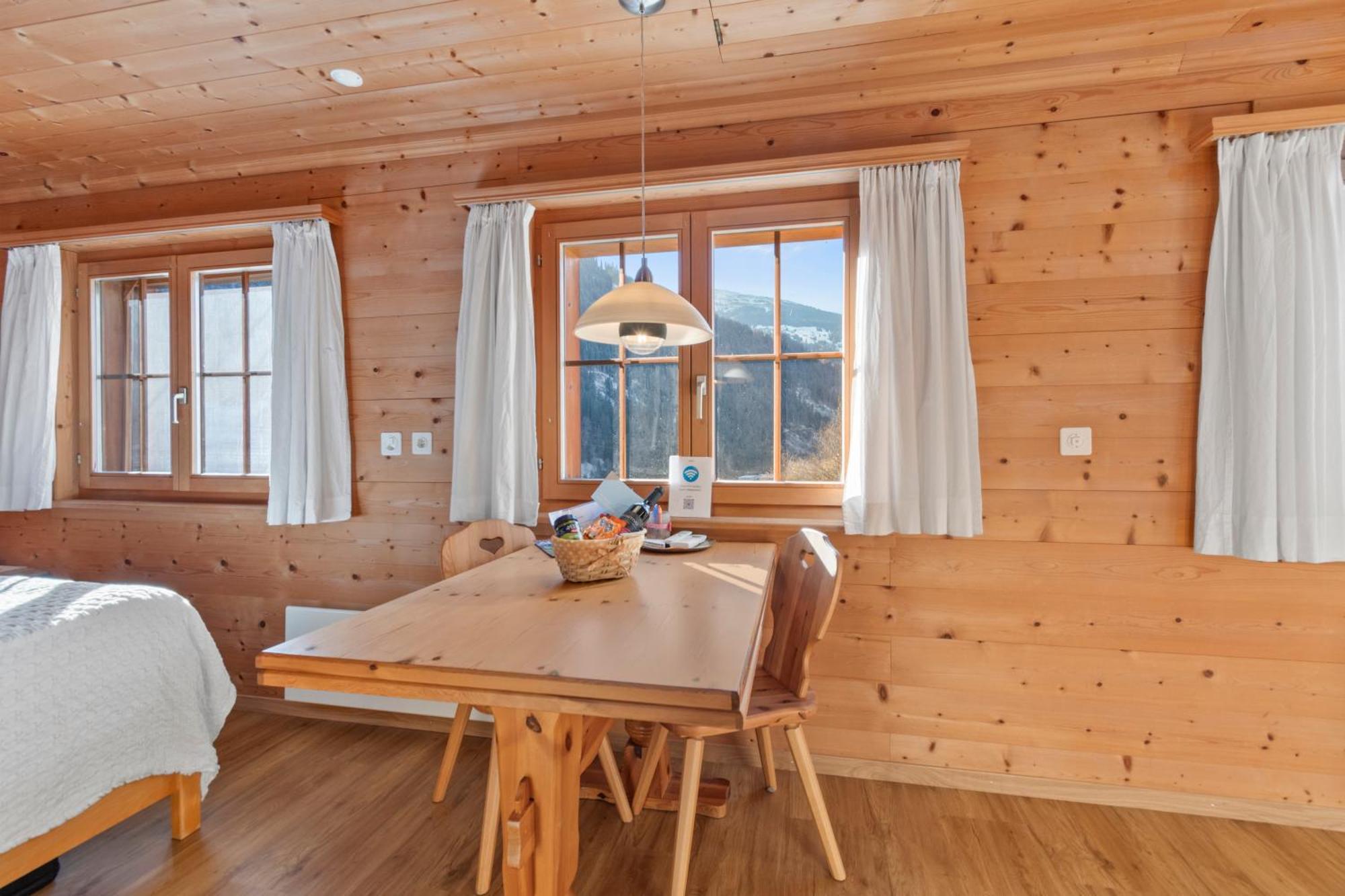 Gemuetliches Chalet Mit Privater Sauna Und Schoener Aussicht Küblis Eksteriør billede