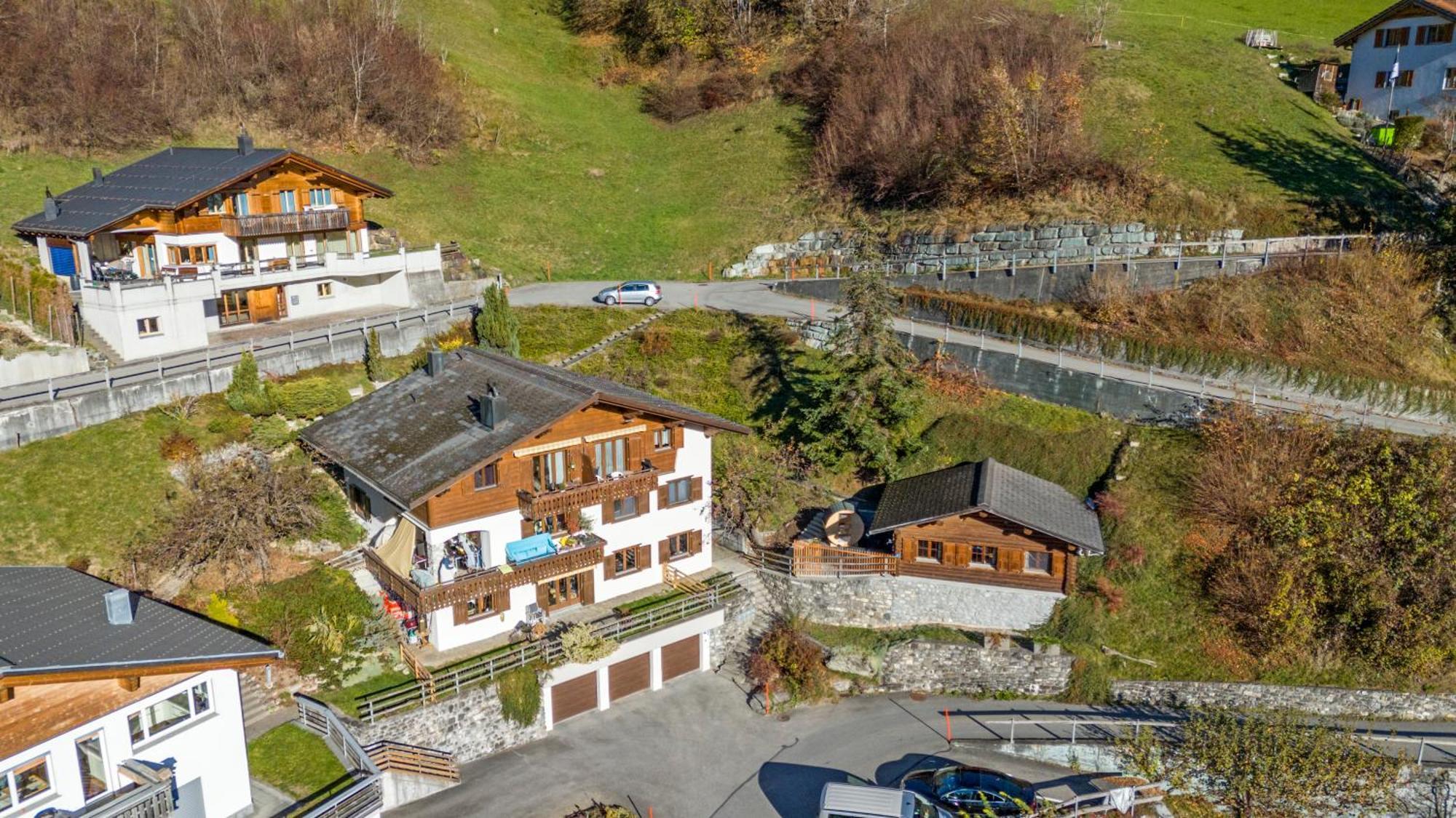 Gemuetliches Chalet Mit Privater Sauna Und Schoener Aussicht Küblis Eksteriør billede