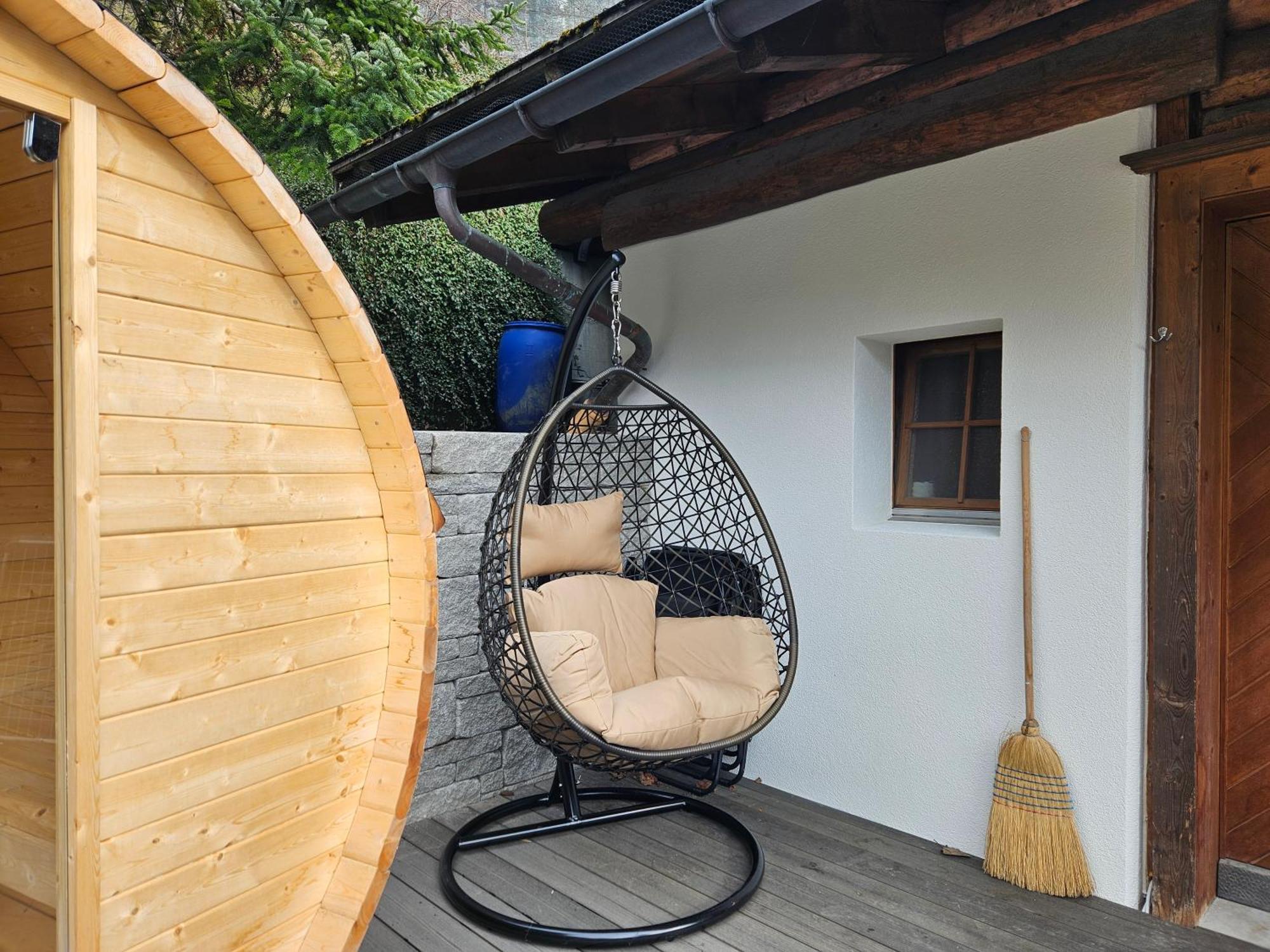 Gemuetliches Chalet Mit Privater Sauna Und Schoener Aussicht Küblis Eksteriør billede